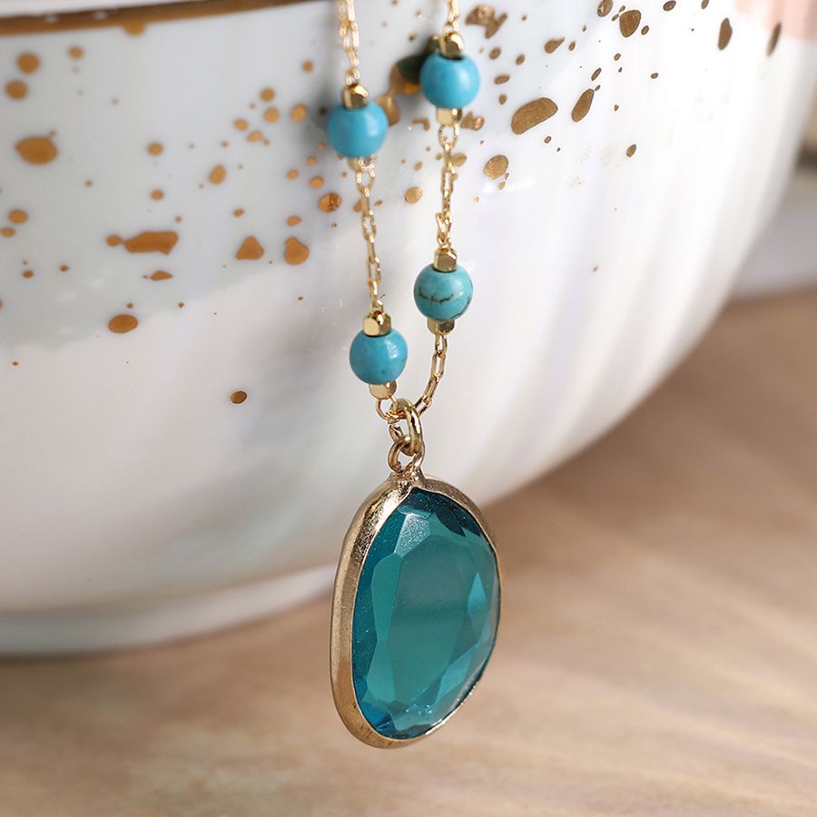 Turquoise 2025 stone necklace